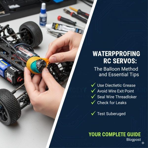 Waterproofing RC Servos