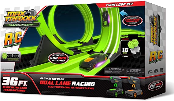 Dual racing car track