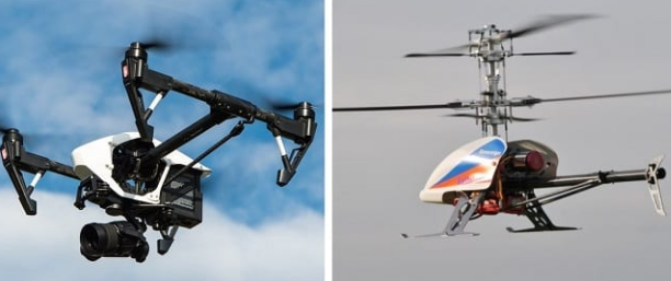 Drones Vs RC Helicopters