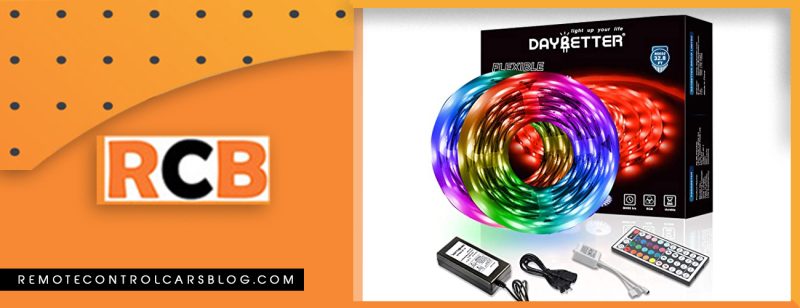 32.8 ft 12 v multi-color changing decorative led lights on strips by Day Better