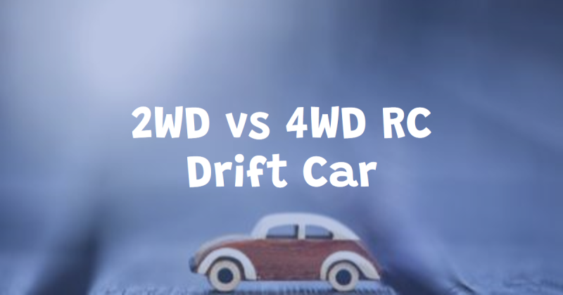 2WD vs 4WD RC Drift Car