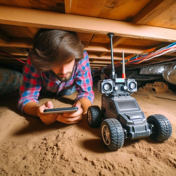 Using RC Cars for Inspections