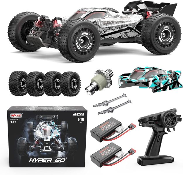 HYPER GO H16PL 1/16 RTR Brushless RC Buggy, Fast RC Cars for Adults