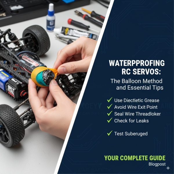 Waterproofing RC Servos